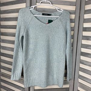 Lauren Ralph Lauren Blue Sweater